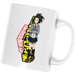 Casa si Gradina - Bucatarie si vesela - Cani si pahare - Cani si cesti - Cana Anime Girl Momo Yaoyorozu Hero Academia, alba, 330 ml - Infinity.ro