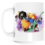 Casa si Gradina - Bucatarie si vesela - Cani si pahare - Cani si cesti - Cana One Piece Brook Soul King Anime Manga, alba, 330 ml - Infinity.ro