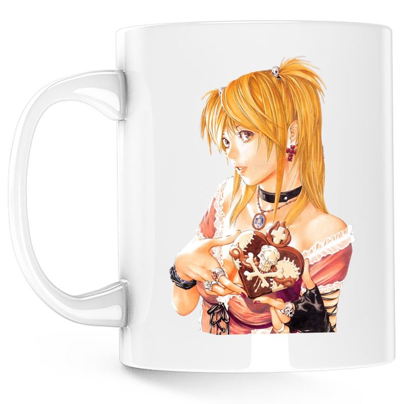 Casa si Gradina - Bucatarie si vesela - Cani si pahare - Cani si cesti - Cana Misa Amane Death Note Love You Heart, alba, 330 ml - Infinity.ro