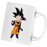 Casa si Gradina - Bucatarie si vesela - Cani si pahare - Cani si cesti - Cana Dragon Ball Z Akira Toriyama SonGoku, alba, 330 ml - Infinity.ro