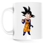 Casa si Gradina - Bucatarie si vesela - Cani si pahare - Cani si cesti - Cana Dragon Ball Z Akira Toriyama SonGoku, alba, 330 ml - Infinity.ro