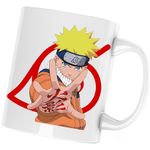 Casa si Gradina - Bucatarie si vesela - Cani si pahare - Cani si cesti - Cana Naruto Akatsuki Shippuden Manga Anime, alba, 330 ml - Infinity.ro