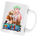 Casa si Gradina - Bucatarie si vesela - Cani si pahare - Cani si cesti - Cana One Piece Pirate Girl Sirena Anime, alba, 330 ml - Infinity.ro