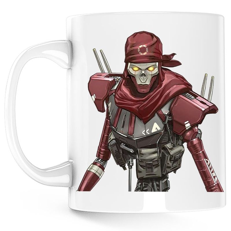 Casa si Gradina - Bucatarie si vesela - Cani si pahare - Cani si cesti - Cana Revenant Apex Legends Master Gamer, alba, 330 ml - Infinity.ro
