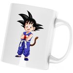 Casa si Gradina - Bucatarie si vesela - Cani si pahare - Cani si cesti - Cana Son Goku Dragon Ball Z Bebe Child Chibi, alba, 330 ml - Infinity.ro