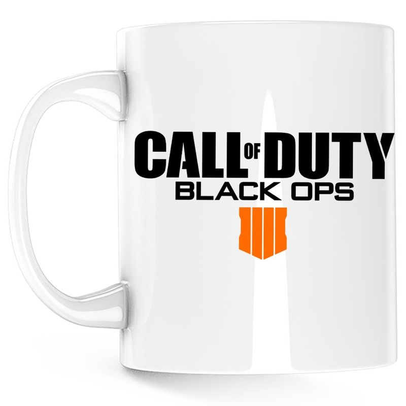 Casa si Gradina - Bucatarie si vesela - Cani si pahare - Cani si cesti - Cana Call of Duty Black Ops Comando, alba, 330 ml - Infinity.ro
