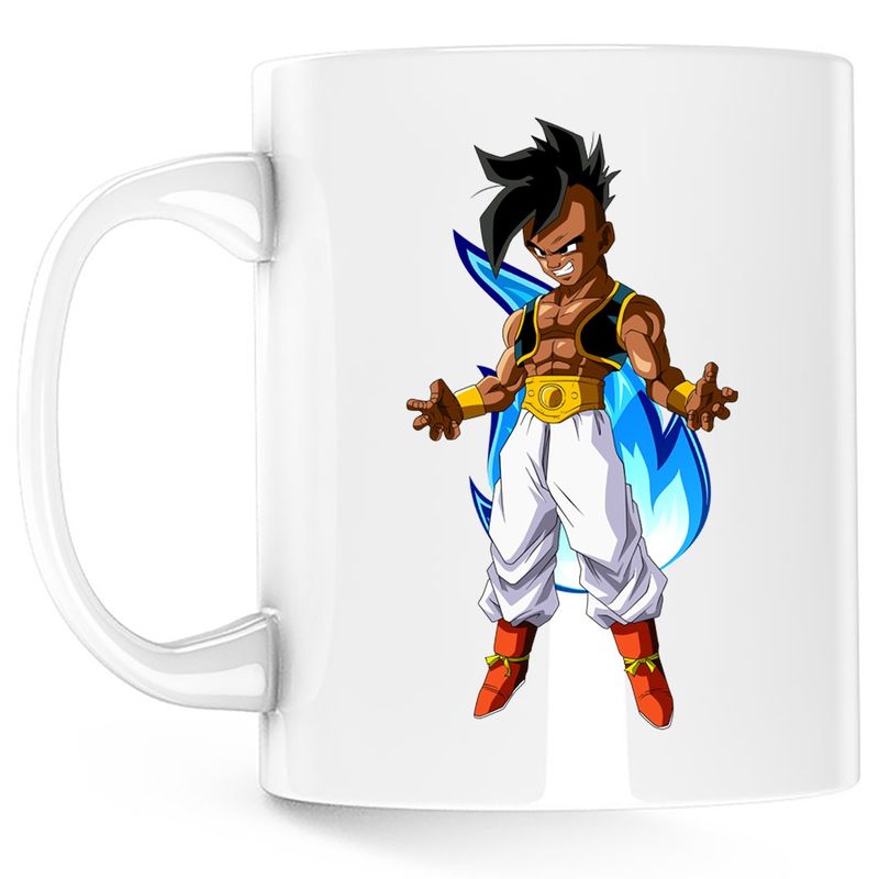Casa si Gradina - Bucatarie si vesela - Cani si pahare - Cani si cesti - Cana Dragon Ball Z Majin Buu Karate, alba, 330 ml - Infinity.ro