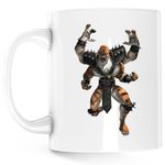 Casa si Gradina - Bucatarie si vesela - Cani si pahare - Cani si cesti - Cana Mortal Kombat Goro Four Arms Fight Arena, alba, 330 ml - Infinity.ro
