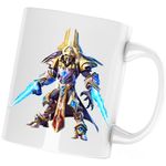 Casa si Gradina - Bucatarie si vesela - Cani si pahare - Cani si cesti - Cana StarCraft 2 Protoss Warrior Epic Game Play, alba, 330 ml - Infinity.ro