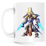 Casa si Gradina - Bucatarie si vesela - Cani si pahare - Cani si cesti - Cana StarCraft 2 Protoss Warrior Epic Game Play, alba, 330 ml - Infinity.ro