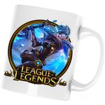 Casa si Gradina - Bucatarie si vesela - Cani si pahare - Cani si cesti - Cana Riven League of Legends LoL Exile Cool Game, alba, 330 ml - Infinity.ro
