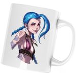 Casa si Gradina - Bucatarie si vesela - Cani si pahare - Cani si cesti - Cana Jinx League of Legends Champion TikTok, alba, 330 ml - Infinity.ro