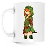 Casa si Gradina - Bucatarie si vesela - Cani si pahare - Cani si cesti - Cana Minecraft Anime Cool Creeper, alba, 330 ml - Infinity.ro