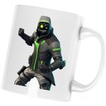 Casa si Gradina - Bucatarie si vesela - Cani si pahare - Cani si cesti - Cana Double Helix Skin Fortnite, alba, 330 ml - Infinity.ro