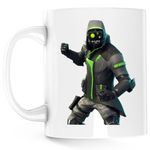 Casa si Gradina - Bucatarie si vesela - Cani si pahare - Cani si cesti - Cana Double Helix Skin Fortnite, alba, 330 ml - Infinity.ro