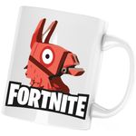Casa si Gradina - Bucatarie si vesela - Cani si pahare - Cani si cesti - Cana Fortnite Llama Head, alba, 330 ml - Infinity.ro