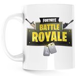 Casa si Gradina - Bucatarie si vesela - Cani si pahare - Cani si cesti - Cana Fortnite Battle Royale, alba, 330 ml - Infinity.ro