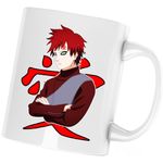 Casa si Gradina - Bucatarie si vesela - Cani si pahare - Cani si cesti - Cana Naruto Gaara Kankuro Anime Haine Manga, alba, 330 ml - Infinity.ro