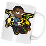 Casa si Gradina - Bucatarie si vesela - Cani si pahare - Cani si cesti - Cana Grand Theft Auto Franklin GTA, alba, 330 ml - Infinity.ro