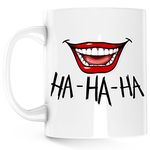 Casa si Gradina - Bucatarie si vesela - Cani si pahare - Cani si cesti - Cana Joker Gambler Smile GTA Master, alba, 330 ml - Infinity.ro