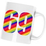 Casa si Gradina - Bucatarie si vesela - Cani si pahare - Cani si cesti - Cana Tekashi69 6ix9ine Trap, alba, 330 ml - Infinity.ro