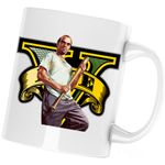 Casa si Gradina - Bucatarie si vesela - Cani si pahare - Cani si cesti - Cana Trevor Philips Dancing GTA, alba, 330 ml - Infinity.ro