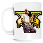 Casa si Gradina - Bucatarie si vesela - Cani si pahare - Cani si cesti - Cana Trevor Philips Dancing GTA, alba, 330 ml - Infinity.ro