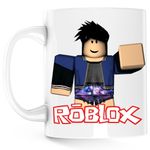 Casa si Gradina - Bucatarie si vesela - Cani si pahare - Cani si cesti - Cana Roblox Cool Meme Avatar, alba, 330 ml - Infinity.ro