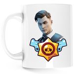 Casa si Gradina - Bucatarie si vesela - Cani si pahare - Cani si cesti - Cana Midas Fortnite Epic Brawl Stars, alba, 330 ml - Infinity.ro