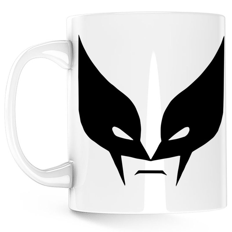 Casa si Gradina - Bucatarie si vesela - Cani si pahare - Cani si cesti - Cana Wolverine X-Men Army Brawl Stars, alba, 330 ml - Infinity.ro