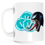 Casa si Gradina - Bucatarie si vesela - Cani si pahare - Cani si cesti - Cana Venom Fortnite VBucks Epic Game, alba, 330 ml - Infinity.ro
