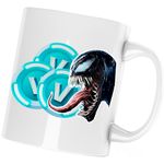 Casa si Gradina - Bucatarie si vesela - Cani si pahare - Cani si cesti - Cana Venom Fortnite VBucks Epic Game, alba, 330 ml - Infinity.ro