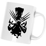 Casa si Gradina - Bucatarie si vesela - Cani si pahare - Cani si cesti - Cana Wolverine Xmen Badass Fortnite Epic Skin, alba, 330 ml - Infinity.ro