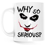 Casa si Gradina - Bucatarie si vesela - Cani si pahare - Cani si cesti - Cana Joker Why So Serious Play Gang Fortnite, alba, 330 ml - Infinity.ro