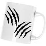 Casa si Gradina - Bucatarie si vesela - Cani si pahare - Cani si cesti - Cana Wolverine X Men Gheare Minecraft GTA, alba, 330 ml - Infinity.ro