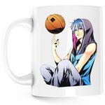 Casa si Gradina - Bucatarie si vesela - Cani si pahare - Cani si cesti - Cana Kuroko no Basket Satsuki Momoi Anime Girl, alba, 330 ml - Infinity.ro