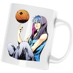 Casa si Gradina - Bucatarie si vesela - Cani si pahare - Cani si cesti - Cana Kuroko no Basket Satsuki Momoi Anime Girl, alba, 330 ml - Infinity.ro