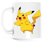 Casa si Gradina - Bucatarie si vesela - Cani si pahare - Cani si cesti - Cana Pikachu Pokemon Mario Zelda, alba, 330 ml - Infinity.ro