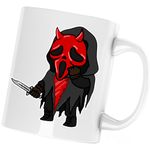 Casa si Gradina - Bucatarie si vesela - Cani si pahare - Cani si cesti - Cana Dead by Daylight GhostFace Horror, alba, 330 ml - Infinity.ro
