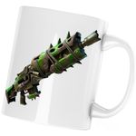 Casa si Gradina - Bucatarie si vesela - Cani si pahare - Cani si cesti - Cana Fortnite Primal Rifle Weapon, alba, 330 ml - Infinity.ro