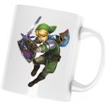 Casa si Gradina - Bucatarie si vesela - Cani si pahare - Cani si cesti - Cana Legend of Zelda Link Elf, alba, 330 ml - Infinity.ro