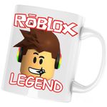 Casa si Gradina - Bucatarie si vesela - Cani si pahare - Cani si cesti - Cana Roblox Legend Player, alba, 330 ml - Infinity.ro