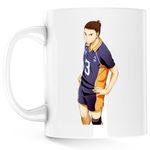 Casa si Gradina - Bucatarie si vesela - Cani si pahare - Cani si cesti - Cana Haikyuu Daichi Sawamura Voleibalist Anime, alba, 330 ml - Infinity.ro
