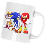 Casa si Gradina - Bucatarie si vesela - Cani si pahare - Cani si cesti - Cana Sonic Team Crew Chaos Roblox, alba, 330 ml - Infinity.ro