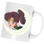 Casa si Gradina - Bucatarie si vesela - Cani si pahare - Cani si cesti - Cana Sailor Moon Jupiter Desene Animate, alba, 330 ml - Infinity.ro