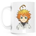 Casa si Gradina - Bucatarie si vesela - Cani si pahare - Cani si cesti - Cana The Promised Neverland Emma Anime Manga, alba, 330 ml - Infinity.ro