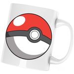 Casa si Gradina - Bucatarie si vesela - Cani si pahare - Cani si cesti - Cana Pokemon Go Pokeball Card Plus Sword, alba, 330 ml - Infinity.ro