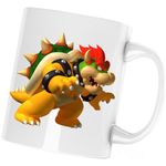 Casa si Gradina - Bucatarie si vesela - Cani si pahare - Cani si cesti - Cana Super Mario Bros Testos Malefic 3D, alba, 330 ml - Infinity.ro