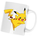 Casa si Gradina - Bucatarie si vesela - Cani si pahare - Cani si cesti - Cana Pokemon Go Card Pikachu, alba, 330 ml - Infinity.ro