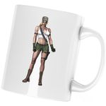 Casa si Gradina - Bucatarie si vesela - Cani si pahare - Cani si cesti - Cana Mortal Kombat Sonya Blade Insects Universe Bloodreyna, alba, 330 ml - Infinity.ro